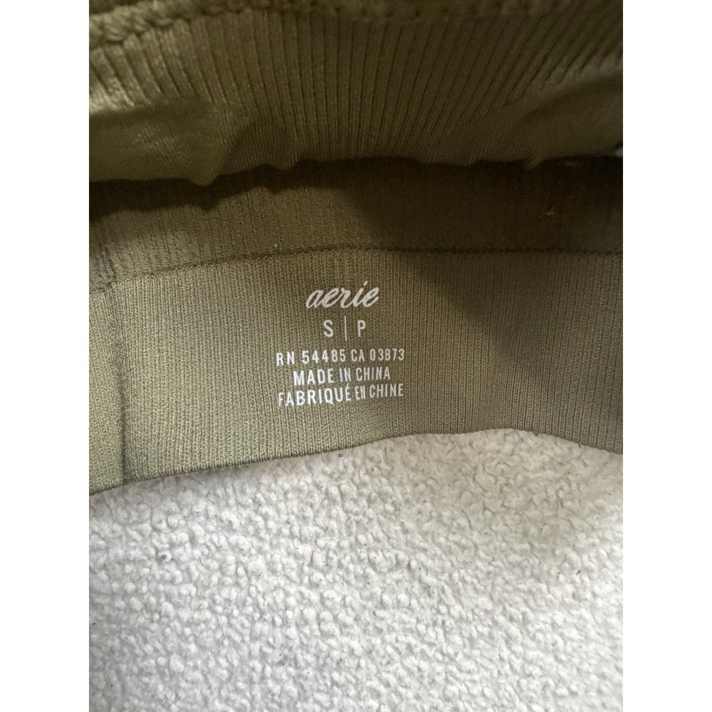 Aerie Sports Bra Lot of 4 Women's Small Ribbed Bralette Black Pink Green - Picture 3 of 9